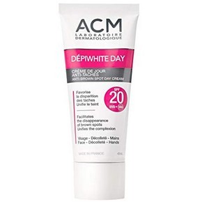 ACM Dépiwhite Day Crème de jour Anti-Taches SPF20 - 40 ml parapharmacie marrakech en ligne Taches brunes - Dépigmentation - Eclaircissement Eclaicissement de la peau - Hyperpigmentation