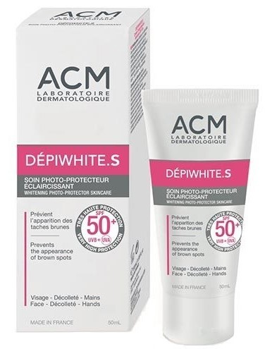 ACM Dépiwhite.S Ecran solaire spf50 parapharmacie marrakech en ligne Beauté et Visage