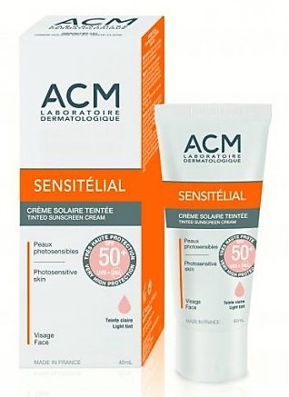 ACM Sensitélial SPF 50+ crème solaire 40 ml parapharmacie marrakech en ligne Corps