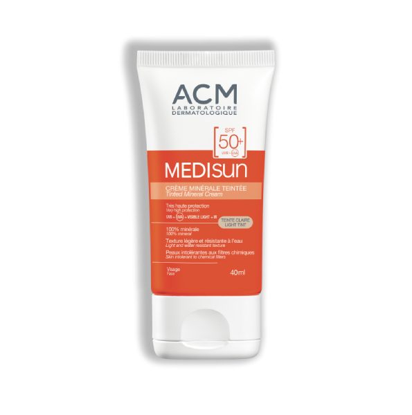 Acm Medisun ecran Spf50+ 40ml parapharmacie marrakech en ligne Soins solaires