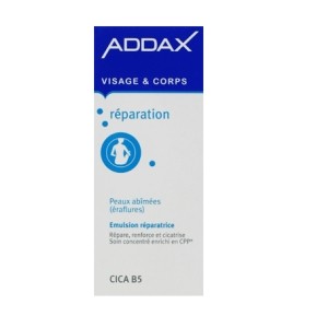 Addax CICA B5 Emulsion Réparatrice (50 ml) parapharmacie marrakech en ligne Corps
