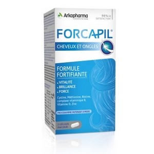 Arkopharma Forcapil Cheveux et Onlgles (180 Gélules) parapharmacie marrakech en ligne Compléments alimentaires