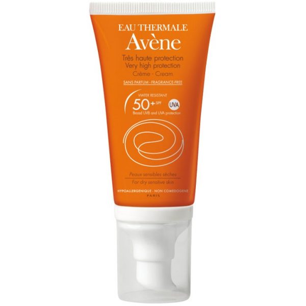 Avène Crème Inivsible SPF 50+ Sans Parfum (50 ml) parapharmacie marrakech en ligne Soins solaires Soin solaire Visage