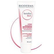 Bioderma Sensibio Riche 40ml parapharmacie marrakech en ligne Beauté et Visage Soin visage : Type de peau