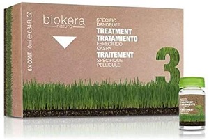 Biokera Traitement spécifiaue pellicule 6 Ampoules parapharmacie marrakech en ligne Cheveux Cheveux Gras
