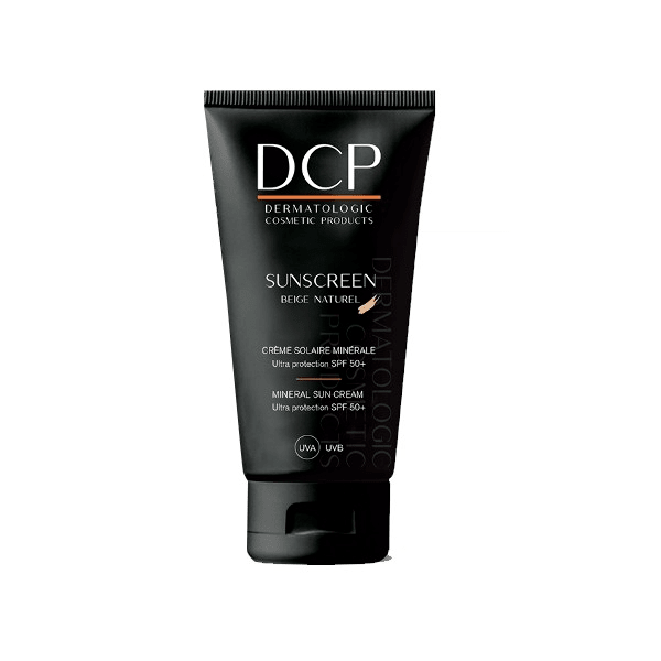 DCP sunscreen Beige naturel creme minerale spf50+ 100ml parapharmacie marrakech en ligne Soins solaires