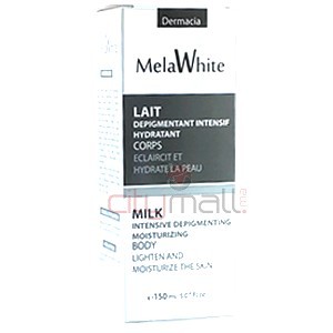 Dermacia Melawhite Lait dépigmentant intensif hydratant corps 150 ml parapharmacie marrakech en ligne Corps