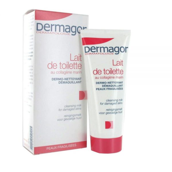 Dermagor Lait de Toilette au Collagène Marin (100 ml) parapharmacie marrakech en ligne Beauté et Visage Nettoyants - Demaquillants