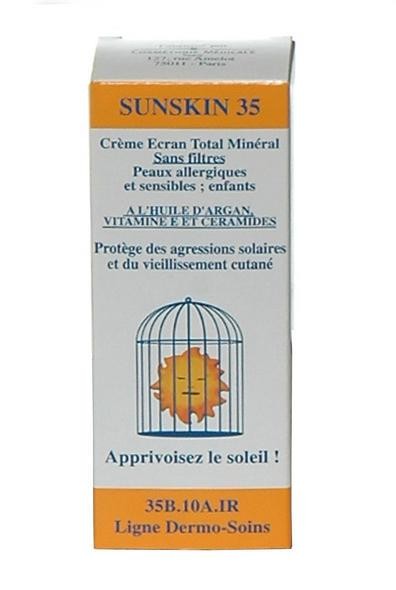 Dermo-Soins Sunskin 35 Crème Solaire parapharmacie marrakech en ligne Corps