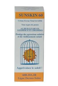 Dermo-Soins Sunskin 60 Crème Solaire parapharmacie marrakech en ligne Corps