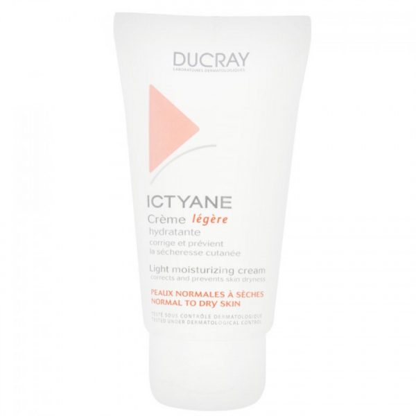 Ducray Ictyane Crème Légère (50 ml) parapharmacie marrakech en ligne Beauté et Visage Soin visage : Type de peau