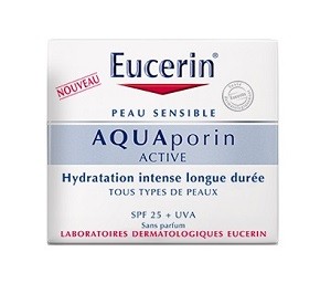 EUCERIN AQUAporin ACTIVE Soin Hydratant Protecteur SPF 25 (50ml) parapharmacie marrakech en ligne Beauté et Visage