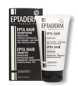 Eptaderm Epta Hair Shampooing antichute 150 ml parapharmacie marrakech en ligne Cheveux Chute de cheveux - Calvitie