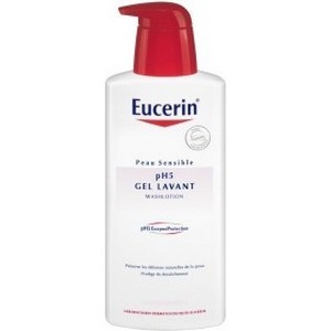 Eucerin gel lavant ph5 protection/peau sensible (400ml) parapharmacie marrakech en ligne Beauté et Visage Nettoyants - Demaquillants