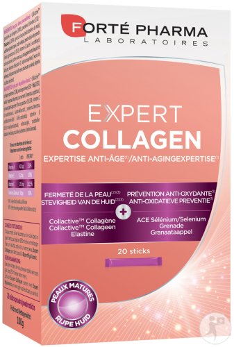 FORTE PHARMA EXPERT COLLAGÈNE ACTION ANTI ÂGE ACBOLUE 20 STICKS parapharmacie marrakech en ligne Beauté et Visage