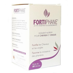 FORTIPHANE Gélules (CHEVEUX FRAGILES ET ONGLES CASSANTS) 60 gélules parapharmacie marrakech en ligne Cheveux Compléments alimentaires