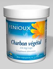 Fenioux Charbon Végétal 200 gélules parapharmacie marrakech en ligne Bio – Phytoterapie Cosmetique Bio