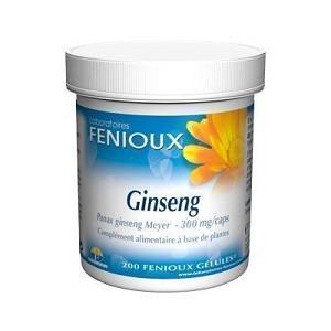 Fenioux Ginseng ( 300 mg/caps) 200 gélules parapharmacie marrakech en ligne Sante et Bien Etre Sexualité