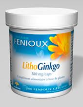 Fenioux LithoGinkgo (200 gélules) parapharmacie marrakech en ligne Compléments alimentaires