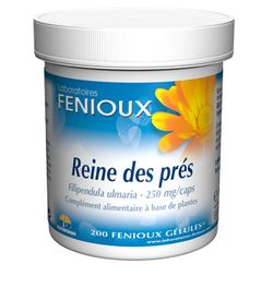 Fenioux Reine des Prés (Filipendula ulmaria) 200 gélules parapharmacie marrakech en ligne Compléments alimentaires