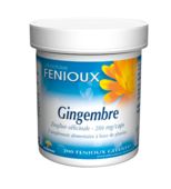 Fenioux gingembre (Zingiber officinale - 280mg/caps) 200 caps parapharmacie marrakech en ligne Compléments alimentaires
