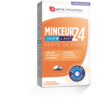 Forté Pharma MINCEUR 24 + Action jour Action nuit (28 comprimés) parapharmacie marrakech en ligne Corps
