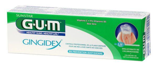 GUM Gingidex Dentifrice - Gencives Fragiles 75 ml parapharmacie marrakech en ligne Corps