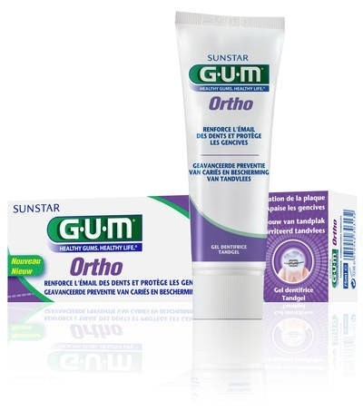 Gum Ortho Gel Dentifrice 75 ml parapharmacie marrakech en ligne Corps