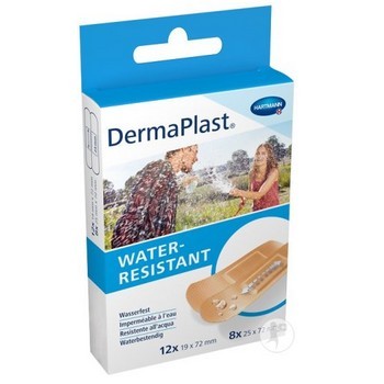 Hartmann DermaPlast Water Resistant 2 Tailles 20 Pièces parapharmacie marrakech en ligne Corps