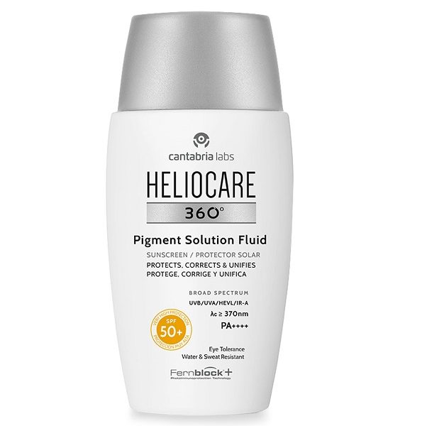 Heliocare 360° Pigment solution Fluide spf50+ 50ml parapharmacie marrakech en ligne Soins solaires