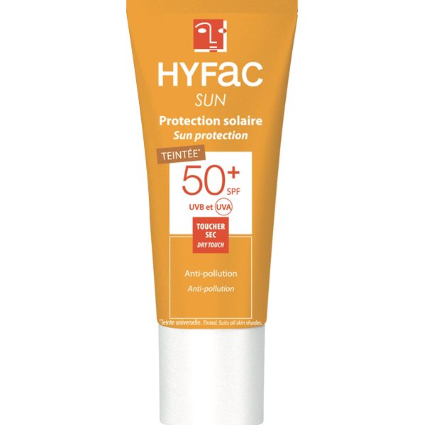 Hyfac creme solaire Teinte spf50+ 40ml parapharmacie marrakech en ligne Soins solaires