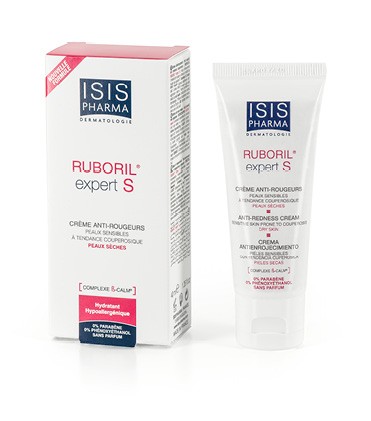 Isis pharma RUBORIL expert S  Gel-crème anti-rougeurs  40 ml parapharmacie marrakech en ligne Beauté et Visage