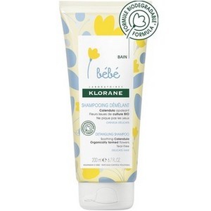 Klorane Shampooing bébé Doux démêlant (200 ml) parapharmacie marrakech en ligne Maman Bébé