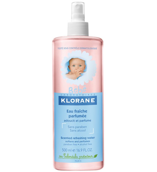 Klorane bébé eau fraîche parfumée (500 ml) parapharmacie marrakech en ligne Maman Bébé