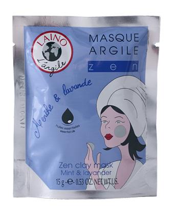 Laino Argile Verte Les Masques Monodoses Masque Zen (15 ml) parapharmacie marrakech en ligne Beauté et Visage Hydratants - Nourrissants