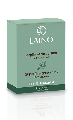 Laino Argile verte surfine 300g parapharmacie marrakech en ligne Beauté et Visage