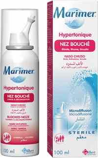 MARIMER SPRAY HYPERTONIQUE NEZ BOUCHÉ (100 ml) parapharmacie marrakech en ligne Corps