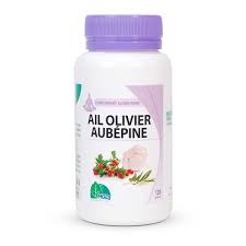MGD Ail Olivier Aubépine 250mg - 120 gélules parapharmacie marrakech en ligne Compléments alimentaires Santé