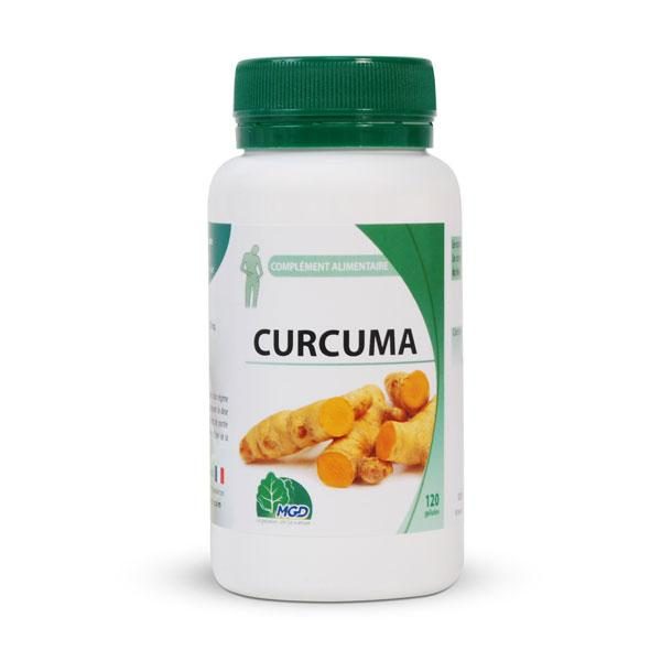MGD Curcuma 325 mg 120 Gélules parapharmacie marrakech en ligne Compléments alimentaires Santé