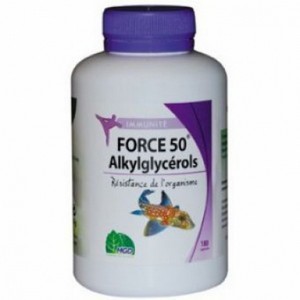 MGD Force 50 Alkylglycérols 180 Géllules parapharmacie marrakech en ligne Compléments alimentaires