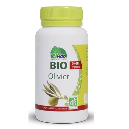 MGD bio olivier (feuille d'olivier en poudre) 90gélules parapharmacie marrakech en ligne Beauté et Visage