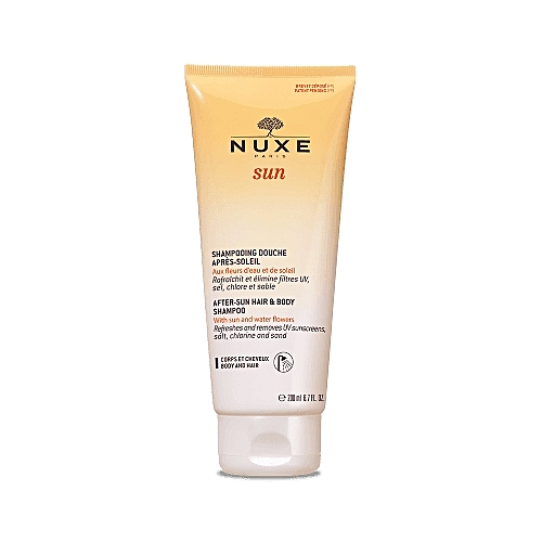 NUXE SUN SHAMPOOING DOUCHE APRÈS-SOLEIL 200ML parapharmacie marrakech en ligne Beauté et Visage