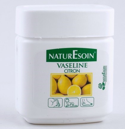 NaturEsoin Vaseline Citron en pot 120 ml parapharmacie marrakech en ligne Bio – Phytoterapie Cosmetique Bio