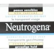 Neutrogena Savon Dermatologique le Transparent Visage Peaux Sensibles parapharmacie marrakech en ligne Beauté et Visage Nettoyants - Demaquillants