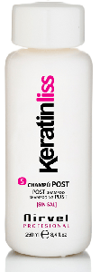 Nirvel Keratinliss Shampooing Post 250ml parapharmacie marrakech en ligne Cheveux Shampoing