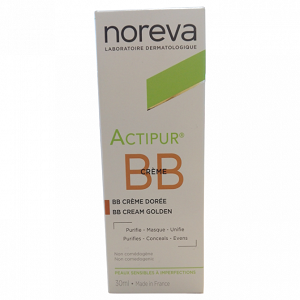 Noreva Actipur BB Crème Anti-imperfections teintée Dorée (30 ml) parapharmacie marrakech en ligne Beauté et Visage Soin visage : Type de peau