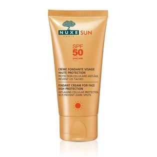 Nuxe Sun Crème Fondante Visage Haute Protection SPF 50 - 50 ml parapharmacie marrakech en ligne Beauté et Visage Solaires - Anti-taches