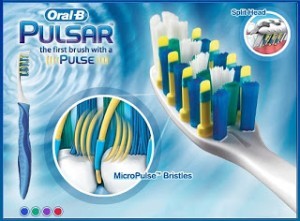 Oral B pulsar medium première brosse à dents à pulsations + etui de voyage gratuite parapharmacie marrakech en ligne Corps