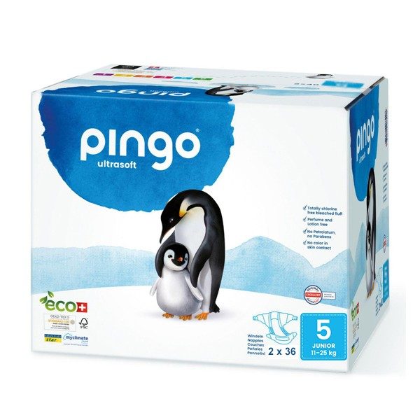 Pingo Couches Junior Taille 5 11-25kg/36pcs parapharmacie marrakech en ligne Maman Bébé