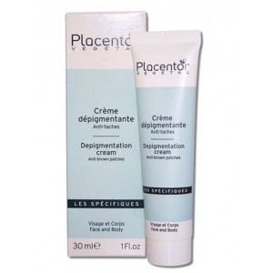 Placentor Végétal Crème Dépigmentante Anti-taches 30 ml parapharmacie marrakech en ligne Beauté et Visage Eclaircissant - Dépigmentant